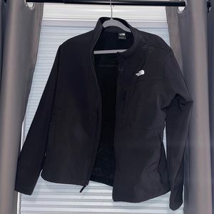 Womens XL Black The North Face Jacket - Windwall